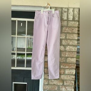 NWOT American Eagle MOM jeans 6L lavender
